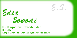 edit somodi business card